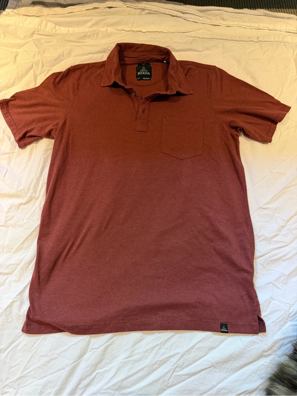 prAna Men's Polo Shirt - Small / Tall